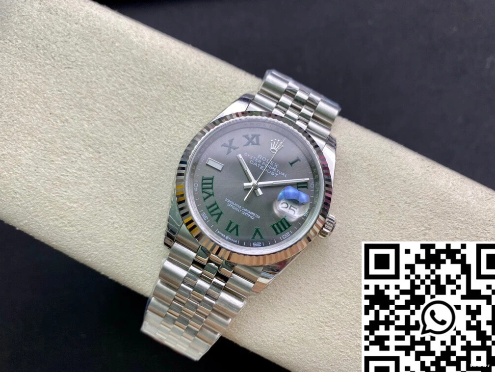 M126234-0045 Grey Factory 36MM Rolex EW Datejust Dial 0813